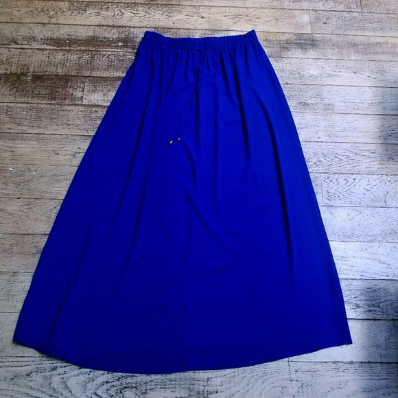 Zara Dresses & Skirts - Zara basic cobalt blue maxi skirt